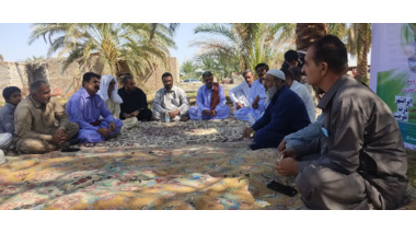 برگزاری یازدهمین کاروان ترویج بهره وری ویژه الگوی کشت ملی در شهرستان ایرانشهر
