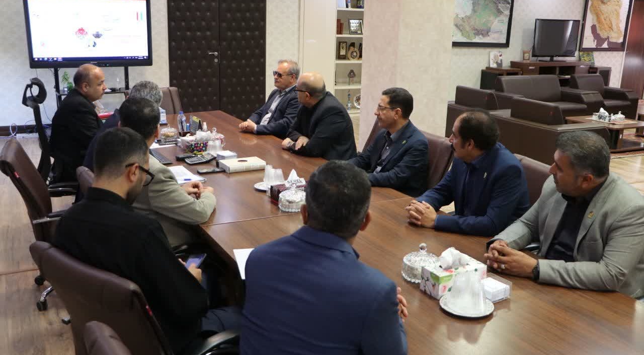 دیدار معاون وزیر جهاد کشاورزی و رئیس سازمان تات، مشاور معاون وزیر و سرپرست امور موسسات و مراکز ملی و استانی، با رئیس سازمان مدیریت و برنامه‌ریزی استان قزوین