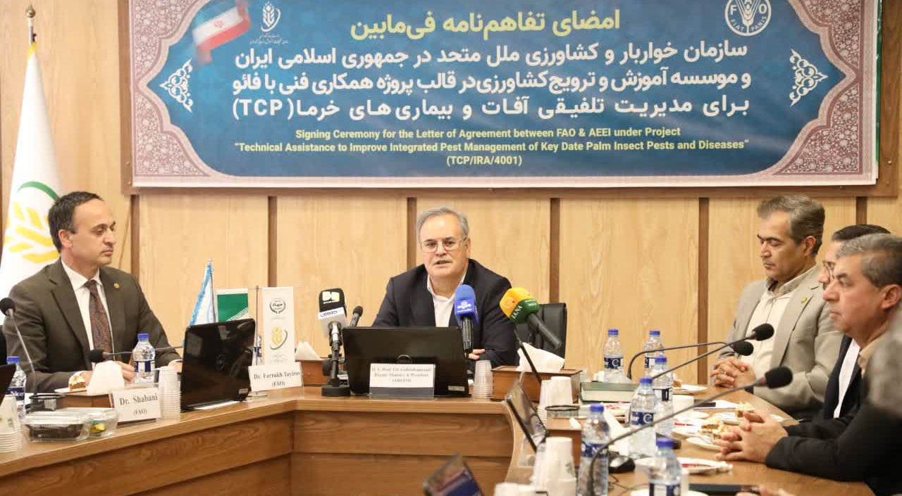 استفاده از هوش مصنوعی و تشخیص زودهنگام برای مدیریت آفات خرما