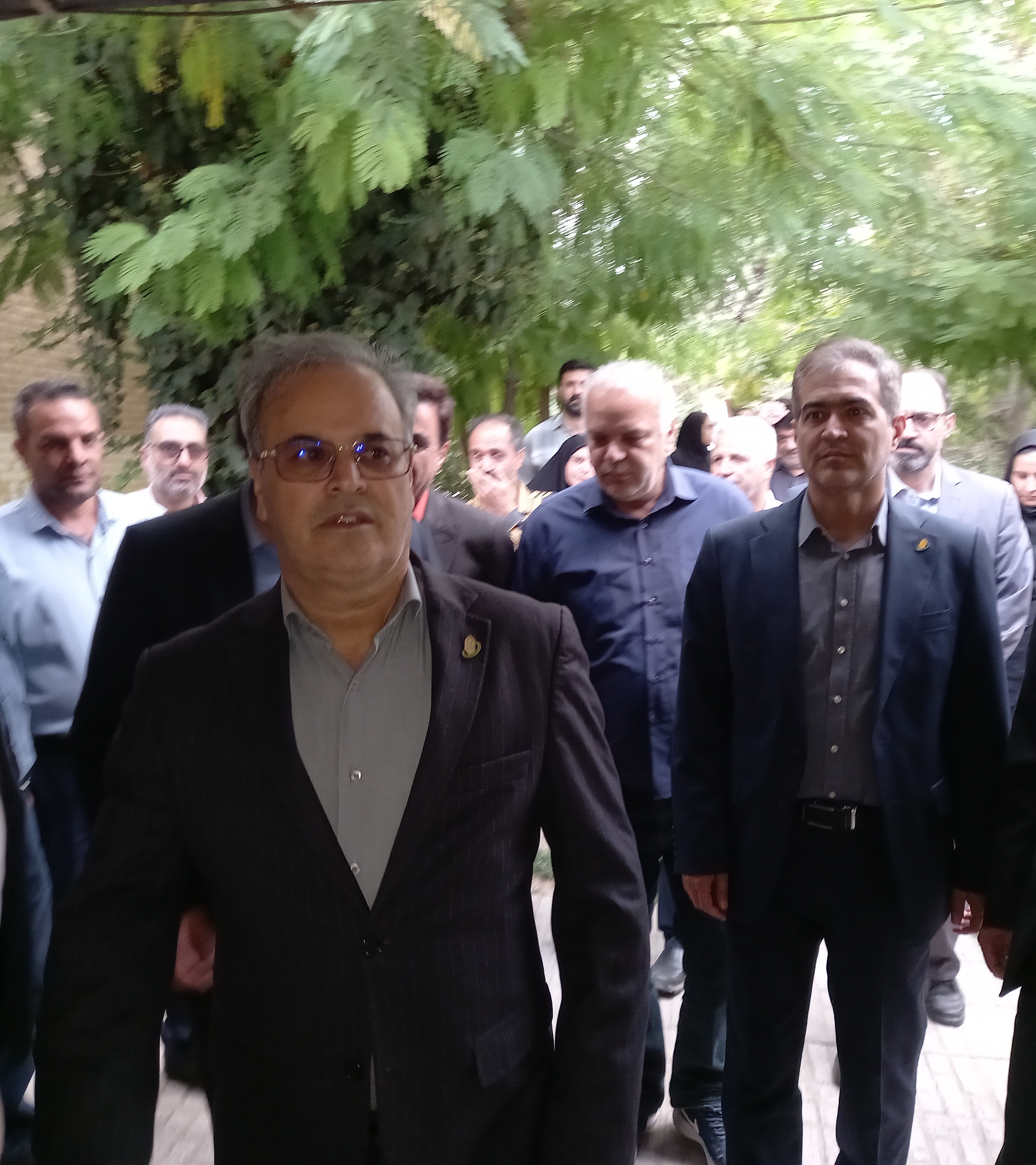بازدید سرزده دکتر غلامرضا گلمحمدی معاون وزیر و رئیس سازمان «تات» از پردیس تحقیقات و آموزش کشاورزی بروجرد