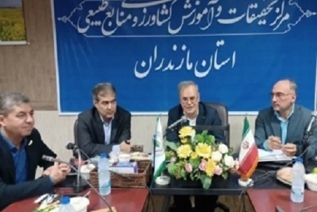 سفر کاری معاون وزیر و رئیس سازمان تات و هیات همراه به مازندران