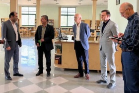 حضور مشاور معاون وزیر و مدیر کل دفتر حوزه ریاست سازمان، دکتر کمال قاسمی بزدی در بازدید از مؤسسه تحقیقات جنگل‌ها و مراتع کشور