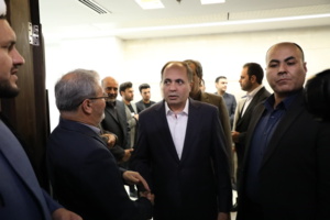 حضور وزیر جهاد کشاورزی در مراسم بزرگداشت پدر رئیس سازمان تات