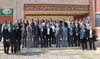 دیدار صمیمی رئیس سازمان تات با همکاران مرکز تحقیقات و آموزش کشاورزی و منابع طبیعی خراسان شمالی