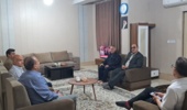 دیدار عصرِ رییس مرکز تحقیقات و آموزش کشاورزی مازندران با مسئولان موسسه آموزش و ترویج کشاورزی