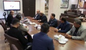 دیدار معاون وزیر جهاد کشاورزی و رئیس سازمان تات، مشاور معاون وزیر و سرپرست امور موسسات و مراکز ملی و استانی، با رئیس سازمان مدیریت و برنامه‌ریزی استان قزوین