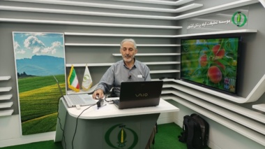 با تدریس رییس بخش تحقیقات ویروس‌شناسی گیاهی موسسه تحقیقات گیاه‌پزشکی کشور
