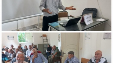 برگزاری کارگاه آموزشی اصول زراعت سویا و برنج در نوده ملک گرگان