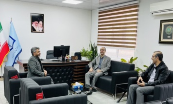 دیدار نوروزی رئیس موسسه آموزش و ترویج کشاورزی با رئیس مرکز آموزش عالی امام خمینی(ره)