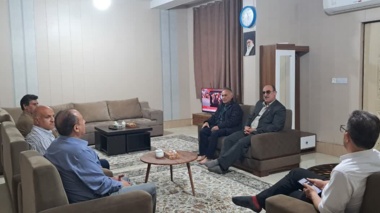 دیدار عصرِ رییس مرکز تحقیقات و آموزش کشاورزی مازندران با مسئولان موسسه آموزش و ترویج کشاورزی