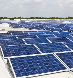 طراحی و اجرای پنل خورشیدی با ظرفیت 200 کیلووات