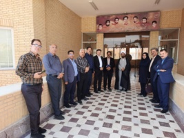 بازدید رئیس مرکز تحقیقات کشاورزی گلستان از مرکز یزد