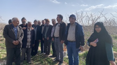 دوره آموزشی مبارزه زمستانه با آفات پسته