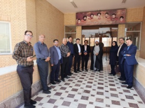 بازدید رئیس مرکز تحقیقات کشاورزی گلستان از مرکز یزد