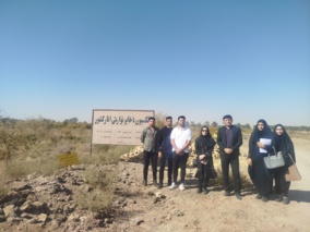 بازدید دانشجویان کارشناسی ارشد علوم باغبانی دانشگاه اردکان از کلکسیون ذخائر توارثی انار کشور