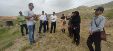 بازدید علمی از ایستگاه آبخوان‌داری قره‌چریان – استان زنجان